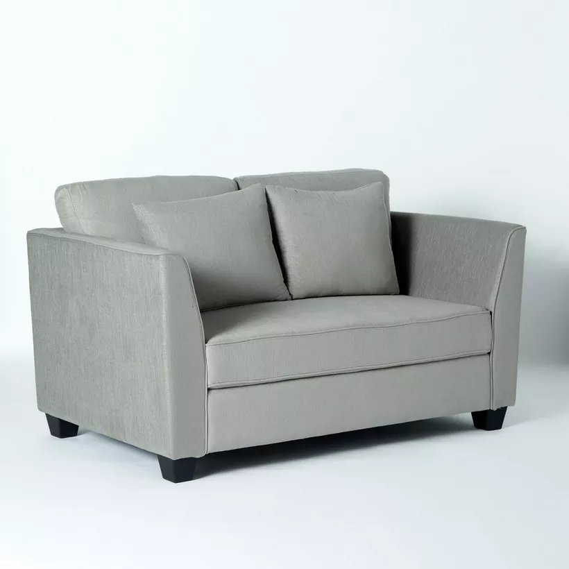 Serena Nest Two-Seater Sofa with 2 Cushions – Modern Design & Superior Comfort